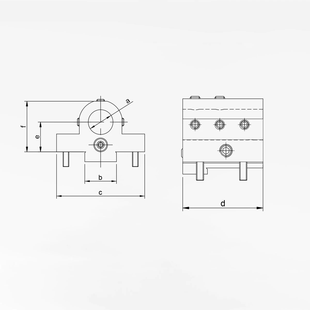 0° driven Industrial BMT Tool Holders