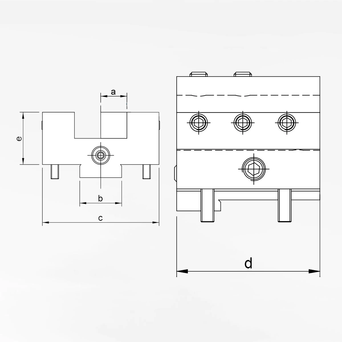 0° driven Industrial BMT Tool Holders